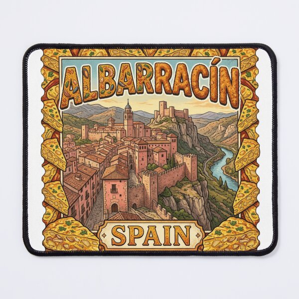 Item preview, Albarracin Spain Food Sticker designed and sold by Imaginarium of Chaos falcon88 .