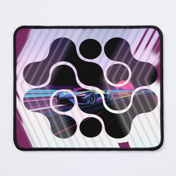 Item preview, Retro Synthwave Sports Car Cyberpunk Aesthetics Design designed and sold by Tama-sirth.