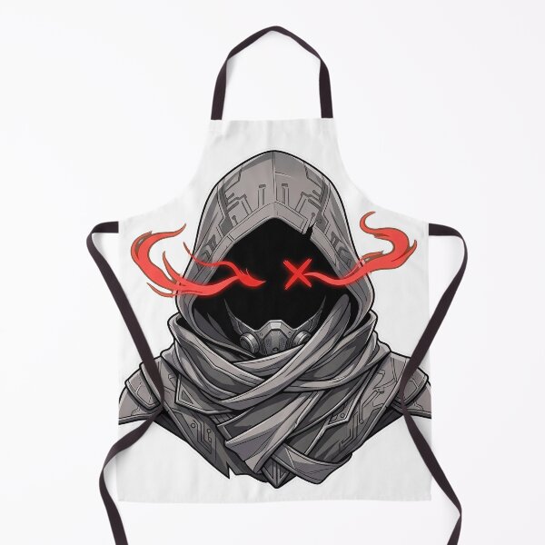 Item preview, Dark Techwear Assassin Glowing Red Eyes Graphic designed and sold by Munib320.