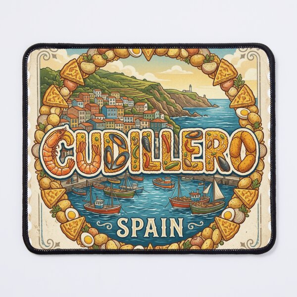 Item preview, Cudillero Spain Food Sticker designed and sold by Imaginarium of Chaos falcon88 .