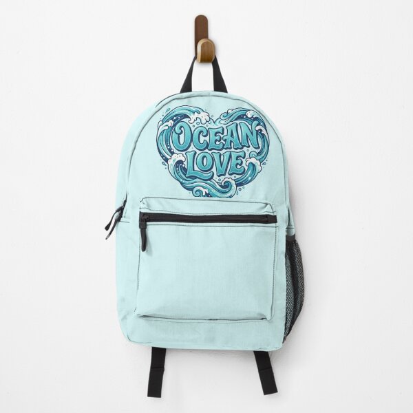 Item preview, Ocean Love – Groovy Coastal Word Design designed and sold by Sea Gem.