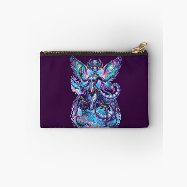Item preview, Cosmic Scorpio Goddess Scorpion Queen Art designed and sold by ChaEmm_Studio.