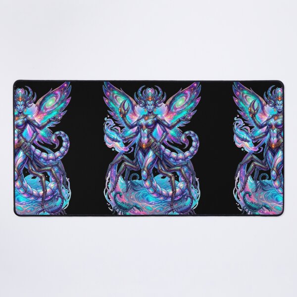 Item preview, Cosmic Scorpio Goddess Scorpion Queen Art designed and sold by ChaEmm_Studio.