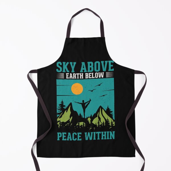 Item preview, Sky above earth below peace within designed and sold by Tiny-Love ⭐⭐⭐⭐⭐.