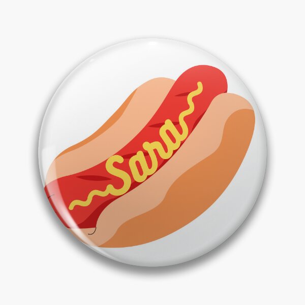 Item preview, Sara Hot Dog with Mustard designed and sold by Hockeybrat26.