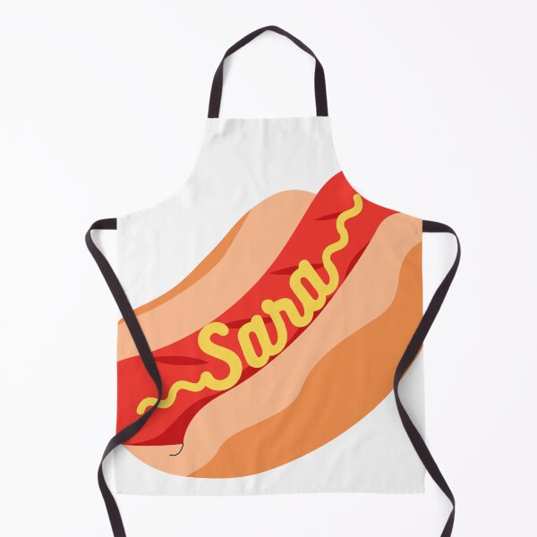 Item preview, Sara Hot Dog with Mustard designed and sold by Hockeybrat26.