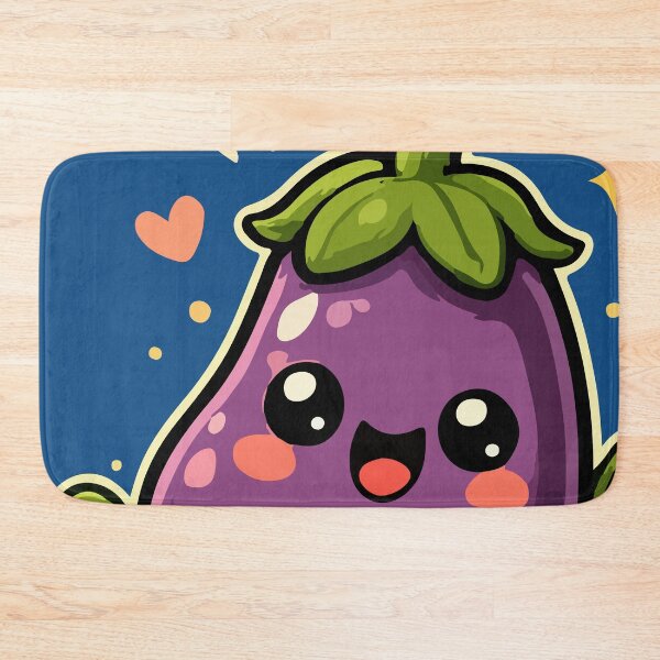 Item preview, Cute Eggplant designed and sold by bayartid.