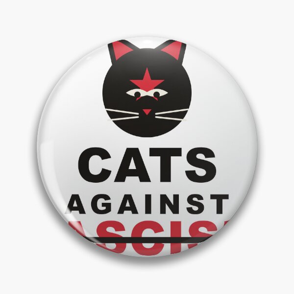 Item preview, CATS AGAINST FASCISM designed and sold by Yodo1312.