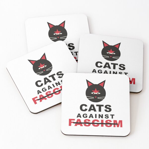 Item preview, GATOS CONTRA EL FASCISMO designed and sold by Yodo1312.