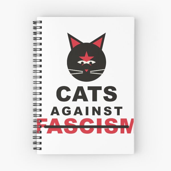 Item preview, CATS AGAINST FASCISM designed and sold by Yodo1312.