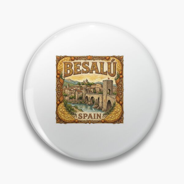 Item preview, Besalu Spain Food Sticker designed and sold by Imaginarium of Chaos falcon88 .
