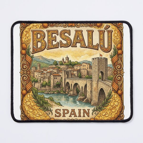 Item preview, Besalu Spain Food Sticker designed and sold by Imaginarium of Chaos falcon88 .