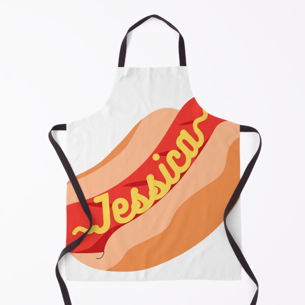 Item preview, Jessica Hot Dog with Mustard designed and sold by Hockeybrat26.