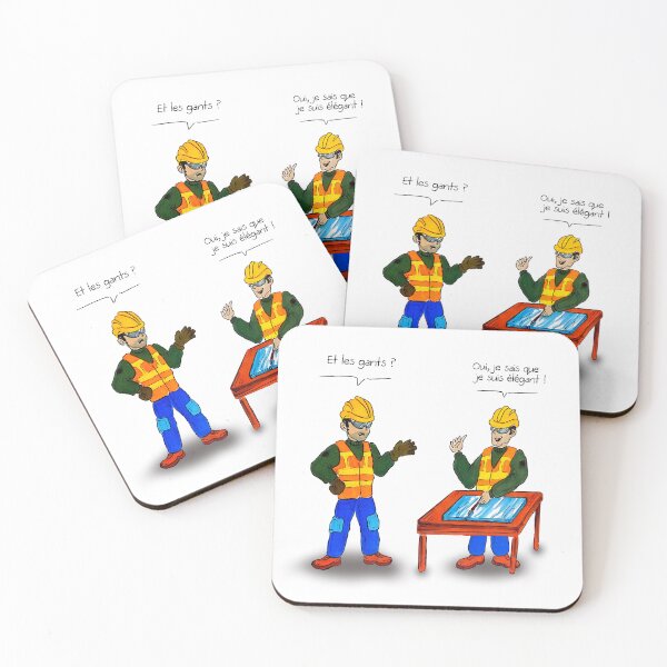 Item preview, Elegance in PPE – Humor and Workplace Safety designed and sold by WordPlayStudio.