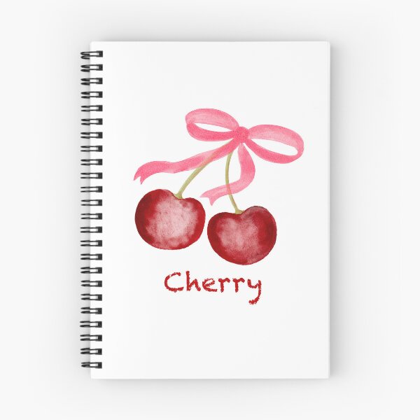 Item preview, Cherry coquette bow watercolor cute designed and sold by My Favorite Store.