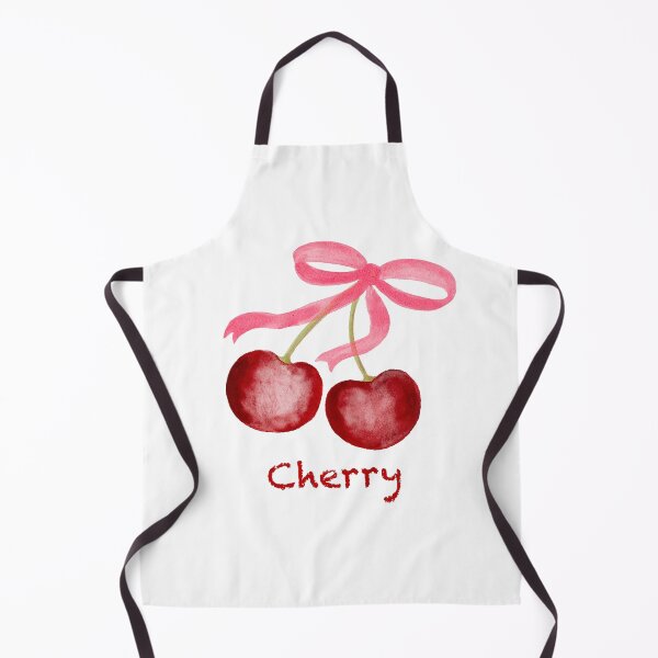 Item preview, Cherry coquette bow watercolor cute designed and sold by My Favorite Store.
