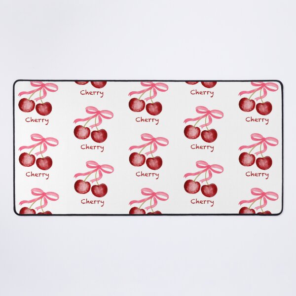 Item preview, Cherry coquette bow watercolor cute designed and sold by My Favorite Store.