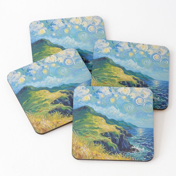 Item preview, Mountain range at the seaside designed and sold by sid1802.