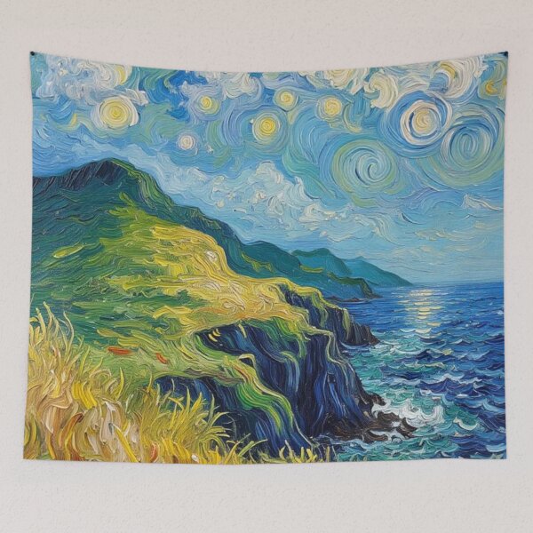 Item preview, Mountain range at the seaside designed and sold by sid1802.