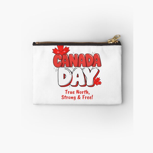 Item preview, Canada Day True North Strong in Red and White Kawaii Maple Leaf designed and sold by InspiredCreatives.