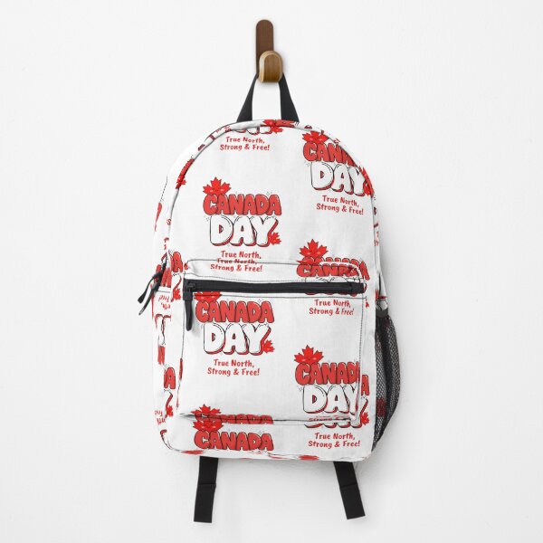 Item preview, Canada Day True North Strong in Red and White Kawaii Maple Leaf designed and sold by InspiredCreatives.