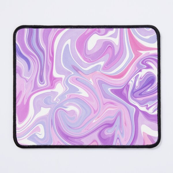 Item preview, Dreamy Lavender Marble Swirls | Pastel Abstract Fluid Ar designed and sold by GemniShop.