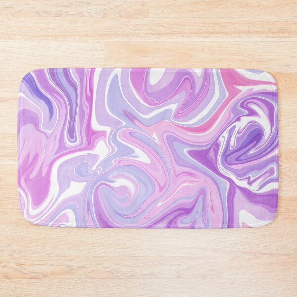 Item preview, Dreamy Lavender Marble Swirls | Pastel Abstract Fluid Ar designed and sold by GemniShop.