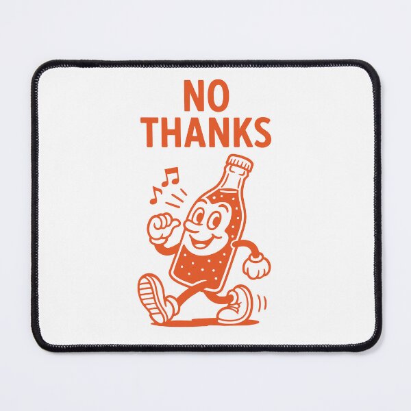Item preview, No Thanks Bottle Red designed and sold by SolidPrintCo.