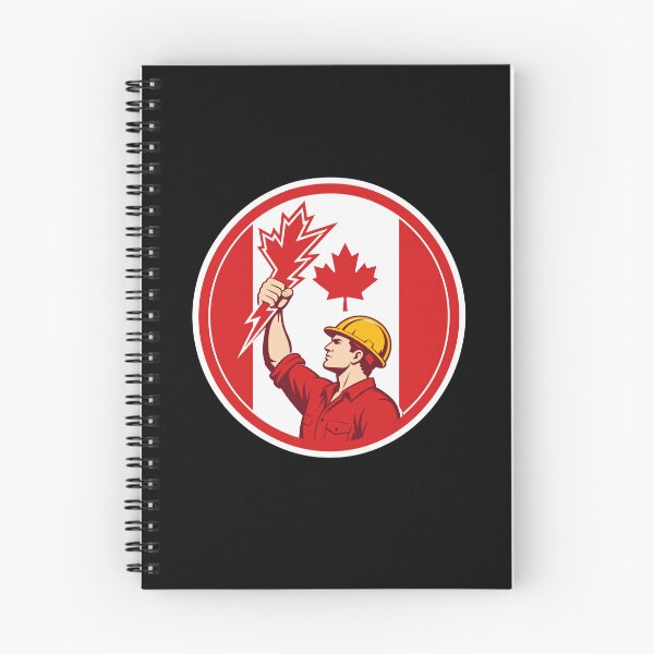 Item preview, Canadian Electrician CANADA Flag Icon designed and sold by soondoock.