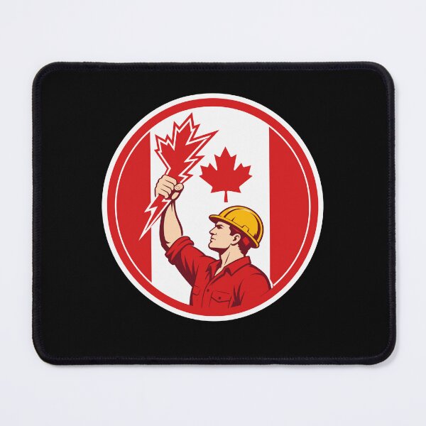 Item preview, Canadian Electrician CANADA Flag Icon designed and sold by soondoock.