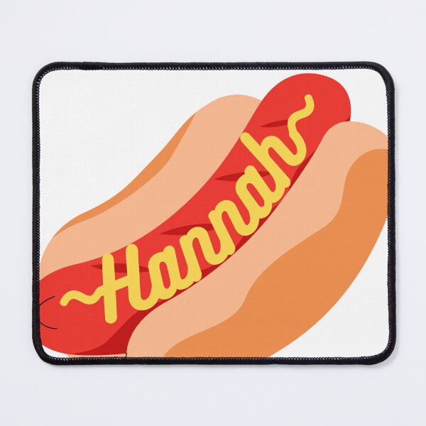 Item preview, Hannah Hot Dog with Mustard designed and sold by Hockeybrat26.