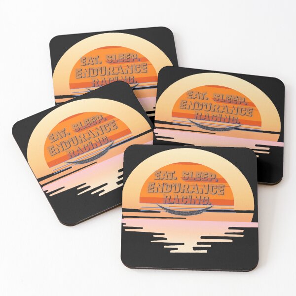Item preview, Eat Sleep Endurance Racing Vintage Retro Sunset Graphic designed and sold by Tama-sirth.