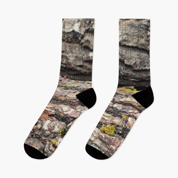 Item preview, Lichen, Moss on Bark of Stacked Wood Logs  designed and sold by Gaboro.