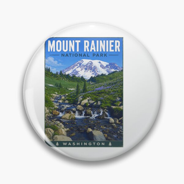 Item preview, Mount Rainier National Park Washington designed and sold by TeeARTHY.