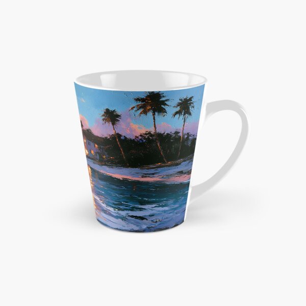 Item preview, Key West Moonlight Tropical Shore Florida Keys Ocean Night designed and sold by daila70.