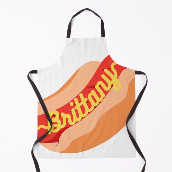 Item preview, Brittany Hot Dog with Mustard designed and sold by Hockeybrat26.