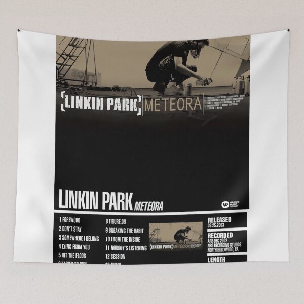 Item preview, Linkin Park 'Meteora’ Album Tracklist designed and sold by Josephine J  Rangel.