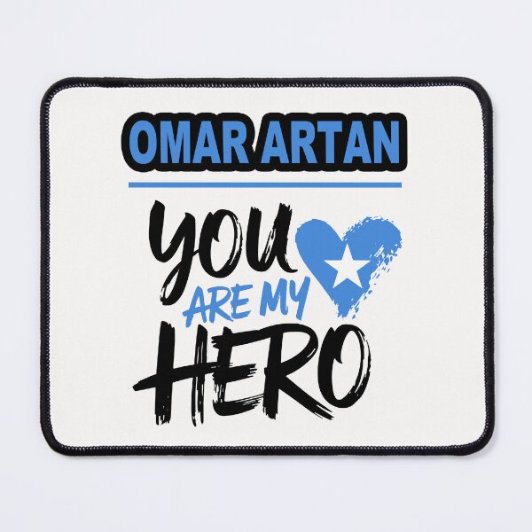 Item preview, Omar, You Are My Hero; Football; Somalia; designed and sold by StickerApe.