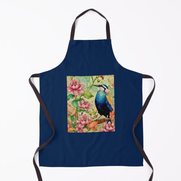 Item preview, Blue Bird with Pink Blossoms designed and sold by ©Janis Zroback.