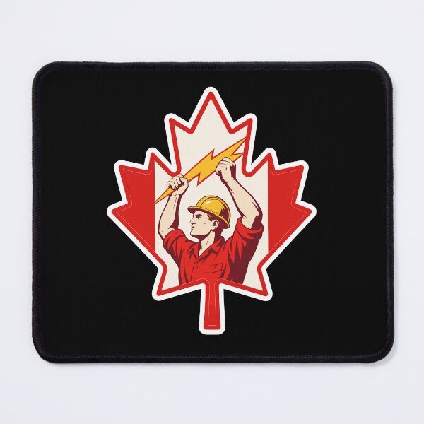 Item preview, Canadian Electrician CANADA Flag Icon designed and sold by soondoock.