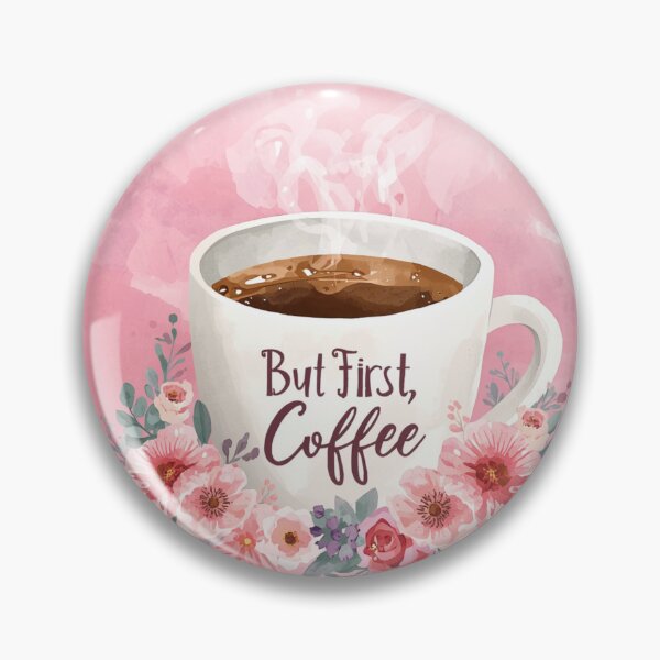 Item preview, But First Coffee Floral Mug Mom Gift designed and sold by CozyMomDesign.