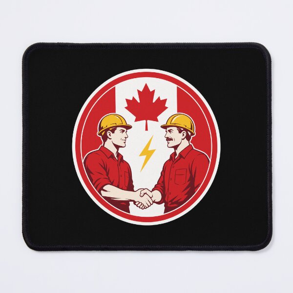 Item preview, Canadian Electrician CANADA Flag Icon designed and sold by soondoock.