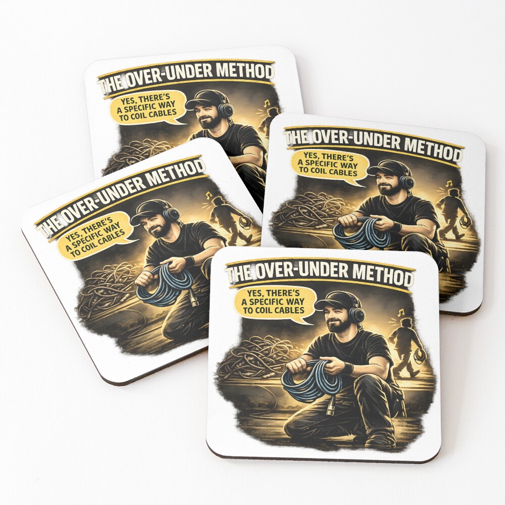 Item preview, Coasters (Set of 4) designed and sold by SoundStudio.