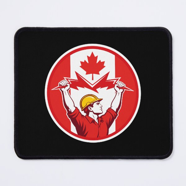 Item preview, Canadian Electrician CANADA Flag Icon designed and sold by soondoock.