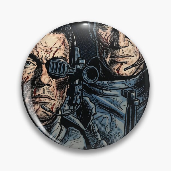 Item preview, JCVD Universal Soldier GR44 vs GR13 Retro Comic Poster designed and sold by PowerArtUa.