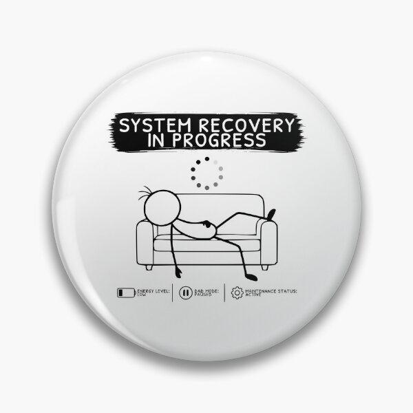 Item preview, System Recovery In Progress Funny Dad Design designed and sold by Pebl-Co.