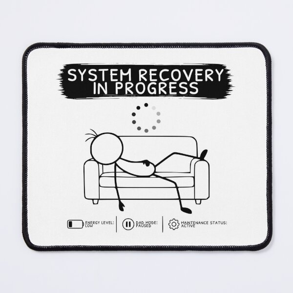 Item preview, System Recovery In Progress Funny Dad Design designed and sold by Pebl-Co.