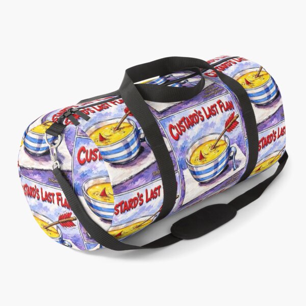 Item preview, Custard’s Last Flan – Funny Food Pun Cartoon by Rick London designed and sold by Rick London Gifts.