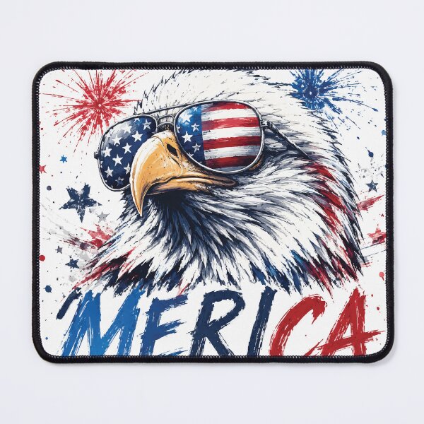 Item preview, Bald American Eagle - US Flag - Patriotic - 4th of July designed and sold by Biljana LOVE 4 YOU.