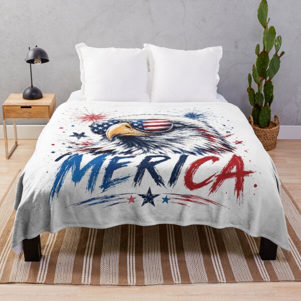 Item preview, Bald American Eagle - US Flag - Patriotic - 4th of July designed and sold by Biljana LOVE 4 YOU.
